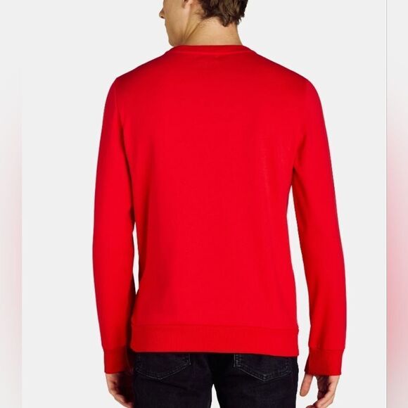 Holiday Time Men's Christmas Santa VIP Light Up Crewneck Fleece Sweatshirt - Picture 9 of 11